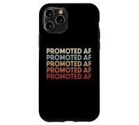 Promoted AF New Dad Promotion Grandpa Funny Dad Aunt Uncle Custodia per iPhone 11 Pro