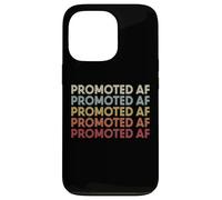 Promoted AF New Dad Promotion Grandpa Funny Dad Aunt Uncle Custodia per iPhone 13 Pro