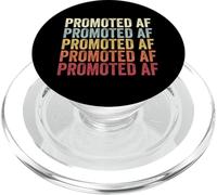 Promoted AF New Dad Promotion Grandpa Funny Dad Aunt Uncle PopSockets PopGrip per MagSafe