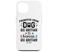 Promoted From Dog Big Brother Human Brother est 2026 Big Bro Custodia per iPhone 13