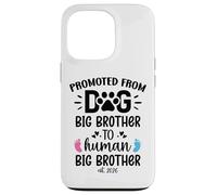 Promoted From Dog Big Brother Human Brother est 2026 Big Bro Custodia per iPhone 13 Pro