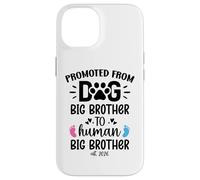 Promoted From Dog Big Brother Human Brother est 2026 Big Bro Custodia per iPhone 14