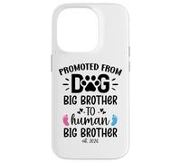 Promoted From Dog Big Brother Human Brother est 2026 Big Bro Custodia per iPhone 14 Pro