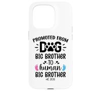 Promoted From Dog Big Brother Human Brother est 2026 Big Bro Custodia per iPhone 15 Pro