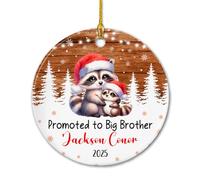 Promoted To Big Brother Pendenti Natalizi Decorativo Decorazioni Natalizie Da Appendere Con Corda Ornamento Natalizio Per Scrivania Festa Soggiorno