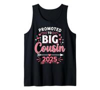 Promoted to Big Cousin 2025 Cute Family Reveal Canotta