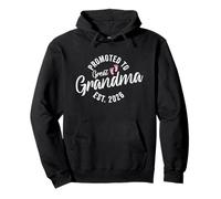 Promoted To Great Grandma 2026 Felpa con Cappuccio