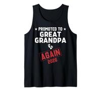 Promoted To Great Grandpa Again 2026 Great Grandpa To Be Canotta