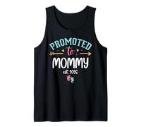Promoted to Mommy 2026 Mom EST 2026 First Time Mother to Be Canotta