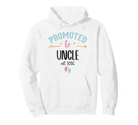 Promoted to Uncle EST 2026 First Time Uncle Soon to Be 2026 Felpa con Cappuccio