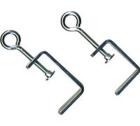 Promotion & Beyond Morsetto per Traforo in Acciaio Zincato Argento 80 mm