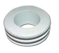Promotion & Beyond Morsetto per Wc in Gomma Bianca 50x30 mm