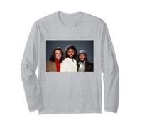 Promozione Barry Gibb Brothers Bee Gees Living Eyes 1981 Maglia a Manica
