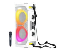 PROMOZIONE Celly 45W WLS SPEAKER + WLS MICROPHONE WH Cod. BOOMBOX45WH