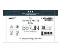 PROMOZIONE Celly 5 PZ PRIVACY MATT BERLIN Cod. PROFILMPRO5PRMT Smartphone