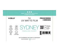 PROMOZIONE Celly 5 PZ PRO UV MATT SYDNEY Cod. PROFILMPRO5UVM Smartphone