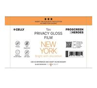 PROMOZIONE Celly 5 PZ PROFILM PRIVACY NEW YORK Cod. PROFILMPRO5PRIV Smartphone