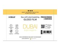 PROMOZIONE Celly 50 PZ PROFILM DUBAI ELECTROPLATING Cod. PROFILMPRO50