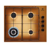 Electrolux EGS6414T Piano cottura ottone da incasso Gas 4 Fuochi 60 cm