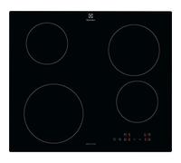 Electrolux Piano Cottura Induzione 4 Fuochi Larghezza 59 cm in Vetroceramica colore Nero - EIB60424C Serie 300