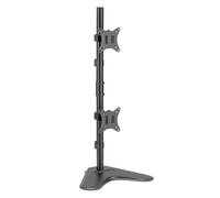 EQUIP SUPPORTO DA TAVOLO A DOPPIO MONITOR VERTICALE 17" A 32" (650128)**PUOI PAGARE ANCHE ALLA CONSEGNA!!!**