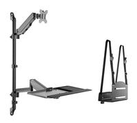 Equip - 650170 base e supporto per PC /workstation All-in-One 8 kg Nero 43,2 cm (17') 81,3 cm (32')