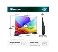 PROMOZIONE Hisense 40 A59S QLED FHD SMART VIDAA Cod. 40A59S
