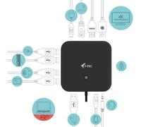 PROMOZIONE I-tec USB-C HDMI DP + P. DELIVERY 100W Cod. C31HDMIDPDOCKPD