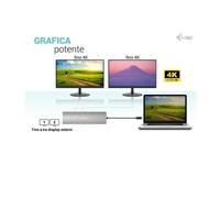 PROMOZIONE I-tec USB-C METAL NANO 2XHDMI DOCK+PD100W Cod. C31NANOHDM2DOPD