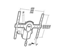PROMOZIONE Itb Solution STAFFA TOP INCLINABILE Cod. AMER044240 STAFFE