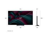 PROMOZIONE Lg 77 OLED EVO C5 4K UHD WEBOS25 BASEC Cod. OLED77C55LA.API