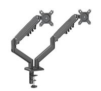 NILOX SUPPORTO MONITOR 2 BRACCI TOP NERO NXDMA02B