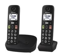 PROMOZIONE Panasonic CORDLESS TGU112 TASTI GRANDI DUO Cod. KX-TGU112EXB