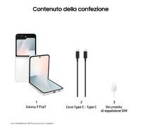 PROMOZIONE Samsung GALAXY Z FLIP7 FE 8+256GB WHITE Cod. SM-F761BZWHEUE