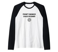 Prompt Engineer Chaos Designer - Ingegneria AI Divertente Maglia con Maniche Raglan