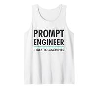 Prompt Engineer Parlo con Le Macchine AI/ML Geek & Nerd Design Canotta