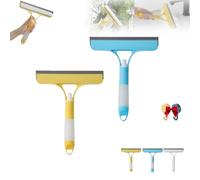 Promptanda Scraper, Independentl/Toknforaerd/Accustomedtoit 3 in 1 Window Cleaning Scraper,Alisanda Recyclable Silicone Window Squeegee Kit,Window Glass Cleaning Squeegee with Spray (2pcs-2)
