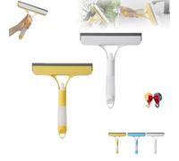 Promptanda Scraper, Independentl/Toknforaerd/Accustomedtoit 3 in 1 Window Cleaning Scraper,Alisanda Recyclable Silicone Window Squeegee Kit,Window Glass Cleaning Squeegee with Spray (2pcs-1)
