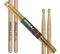 Promuco Oak Drumsticks 5B - Rock Sticks - Punta in legno - Un marchio britannico dal 1964