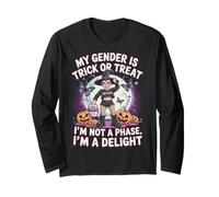 Pronomi stregoni di Halloween Non binari della Strega Non è Una Fase Maglia a Manica