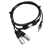 Pronomic ANE10-1.5JX Audio Noise Eliminator Cavo Jack/XLR, 50Hz ~ 20kHz | Compatto e pratico per il trasporto, Elimina il rumore fastidioso collegando laptop & co., Ingresso e uscita sbilanciati