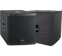 Pronomic C-118SA Subwoofer Attivo 1600W, speaker 18" con bobina 3", frequenza 30-200 Hz, 4 DSP preset, max SPL 126 dB, include copertura protettiva.