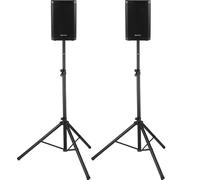 Pronomic C-208 MA Cassa Attiva 8" 400 Watt Set Con Statavi, Altoparlanti