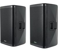 Pronomic C-215 MP 15" Altoparlante passivo Set stereo - 2 passivi diffusore a 2 vie - Gestione della potenza: ciascuno 350 watt (RMS), 1400 watt (picco) - Livello pressione max.: 96 dB - Casse nero