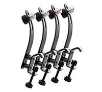 Pronomic DMK-10 Morsetto Microfono Batteria Set 4 Pezzi