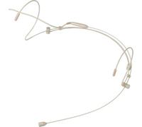 Pronomic HS-31 EA Microfono Headset Beige, Condensatore back-electret | Headset con archetto da collo regolabile, Compatibile con la maggior parte dei sistemi wireless, Sensibilità: -45dB (+/-3dB)