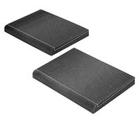 Pronomic ISO-Stand 8" Pannelli Assorbenti per Monitor da Studio, 5 cm | Cunei da 8" per monitor da studio, Riduzione delle risonanze disturbanti, Migliorano il suono, Design a 2 componenti, 5 cm
