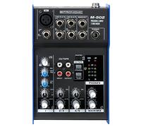 Mixer M-502 Mini Passivo 5 Canali 2 Band EQ Alimentazione Phantom Pronomic