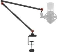 Pronomic MA-161 BK Braccio Per Microfono, Materiale: Alluminio, Acciaio