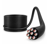 Pronomic MX8/0-50 Sub-Multicore Cavo, 8 canali, 50 m, venduto al metro | Cavo 8 canali audio, 50 m, conduttori rame OFC, schermo a lamina con filo di drenaggio, guaina PVC, senza connettori